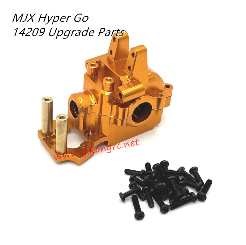 MJX Hyper Go 14209 Upgrade Parts Front Gearbox Cover gold