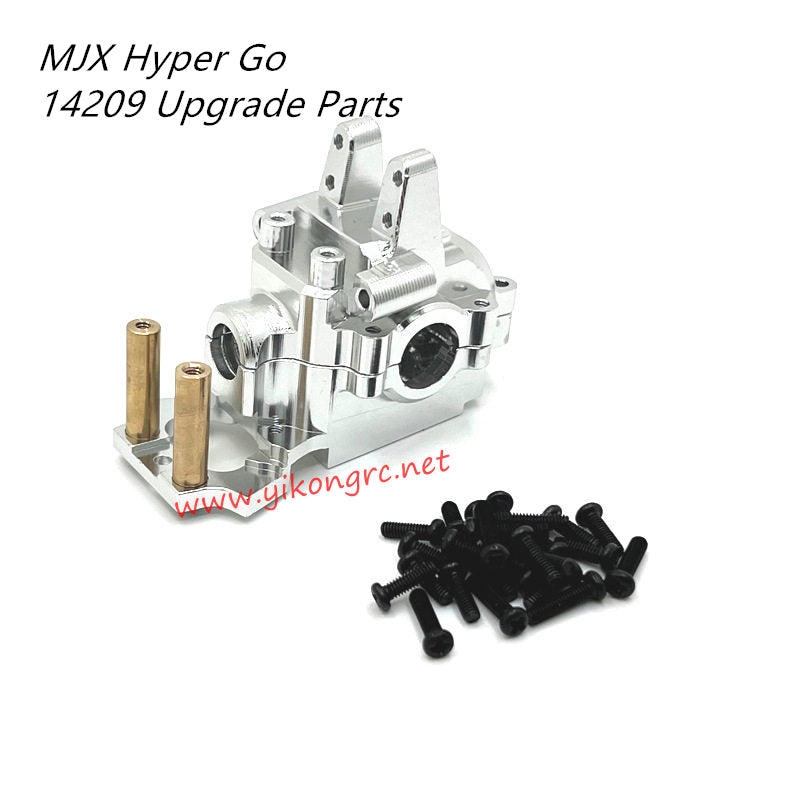 MJX Hyper Go 14209 Upgrade Parts Front Gearbox Cover silver