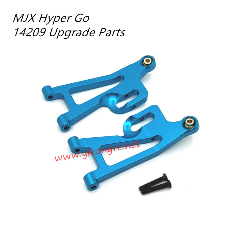 MJX Hyper Go 14209 Upgrade Parts Front Lower Swing Arm blue