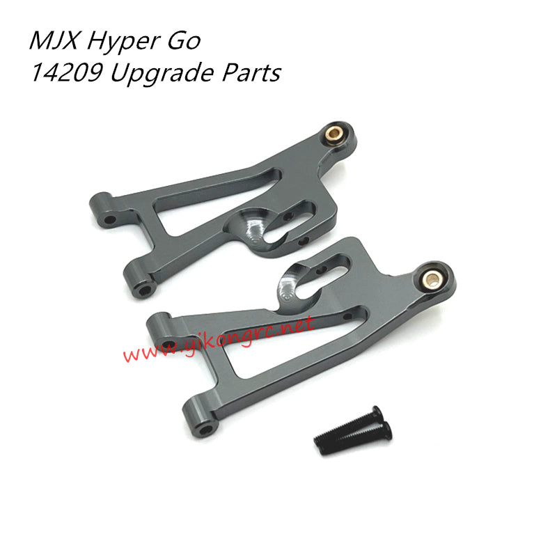 MJX Hyper Go 14209 Upgrade Parts Front Lower Swing Arm titanium