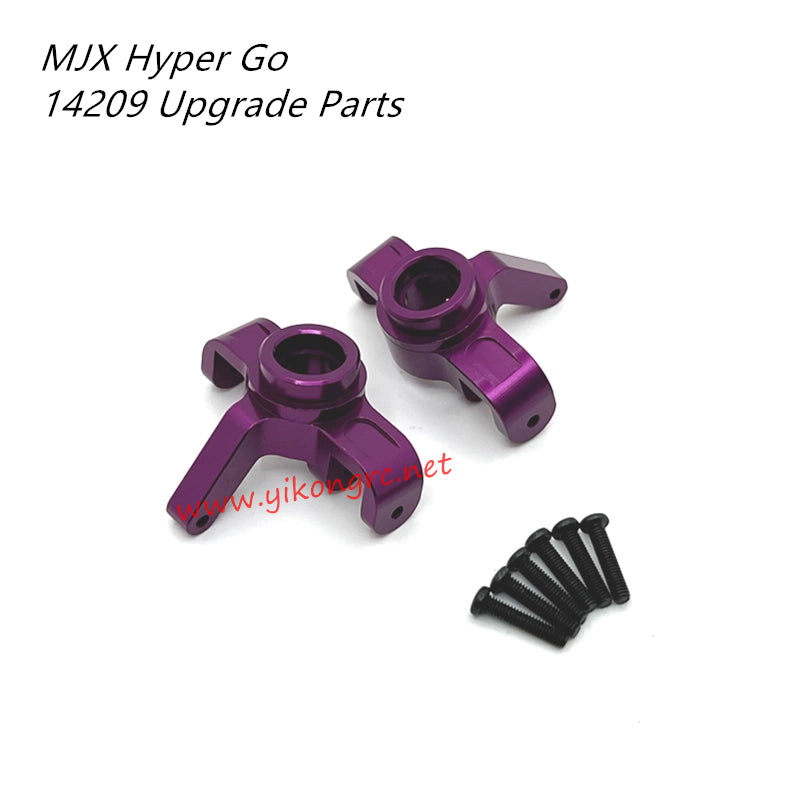 MJX Hyper Go 14209 Upgrade Parts Front Steering Cup purple