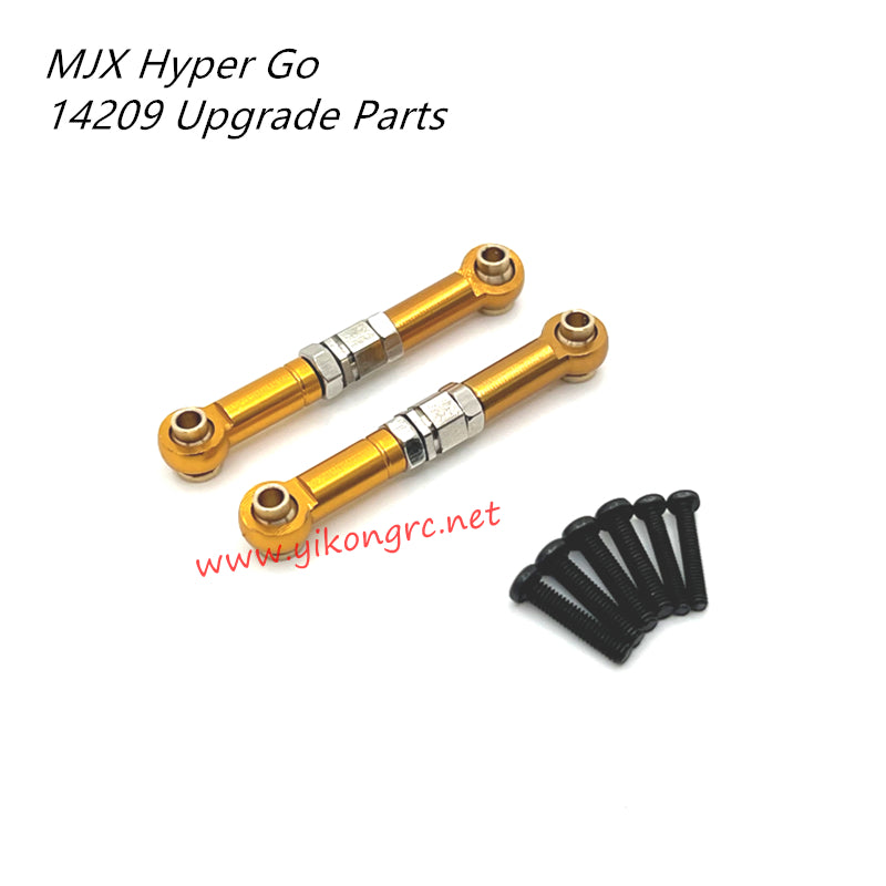 MJX Hyper Go 14209 Upgrade Parts Front Steering Tie Rod gold