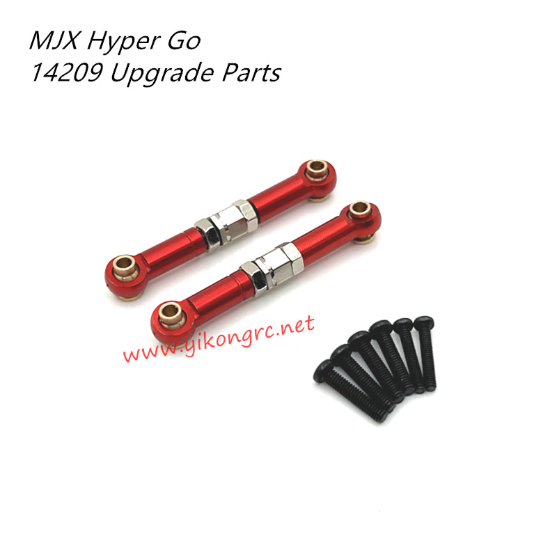 MJX Hyper Go 14209 Upgrade Parts Front Steering Tie Rod red