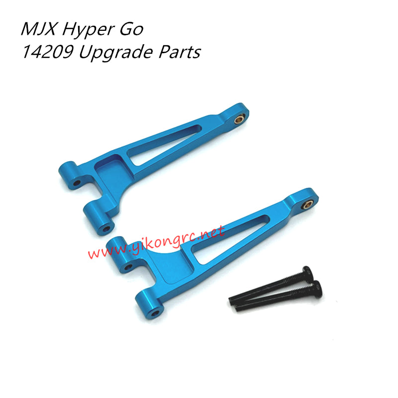 MJX Hyper Go 14209 Upgrade Parts Front Upper Swing Arm blue