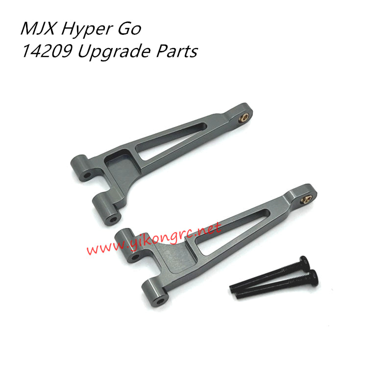MJX Hyper Go 14209 Upgrade Parts Front Upper Swing Arm titanium