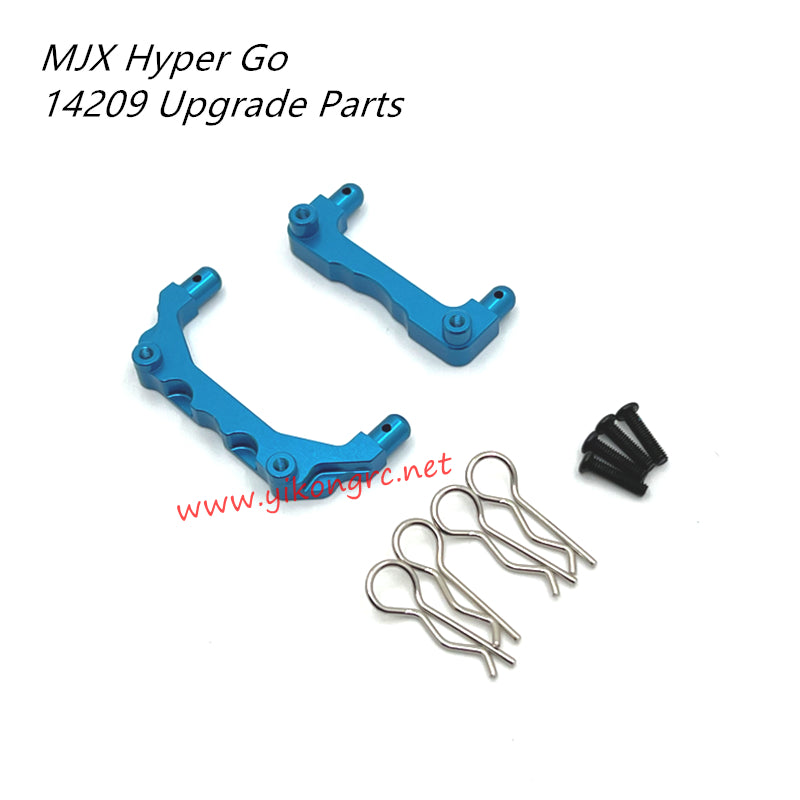 MJX Hyper Go 14209 Upgrade Parts Front and Rear Body Post blue