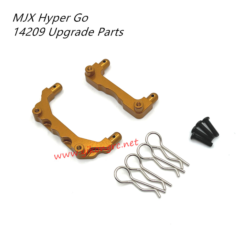 MJX Hyper Go 14209 Upgrade Parts Front and Rear Body Post gold