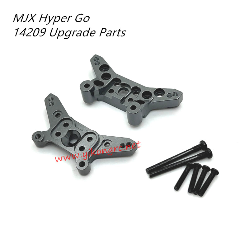 MJX Hyper Go 14209 Upgrade Parts Front and Rear Shock Mount TITANIUM
