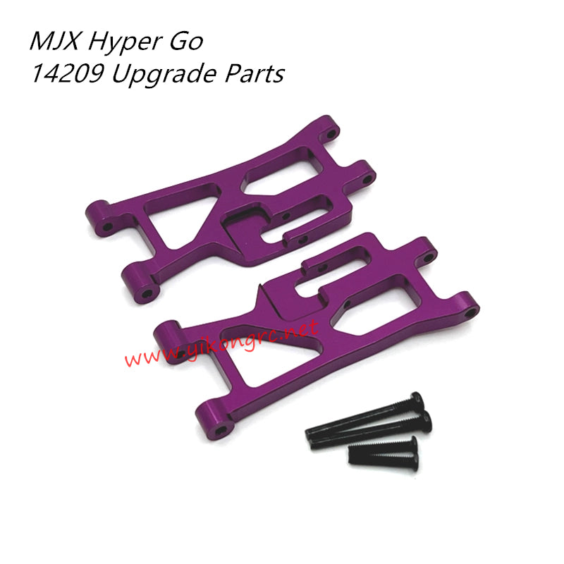 MJX Hyper Go 14209 Upgrade Parts Rear Lower Swing Arm purple