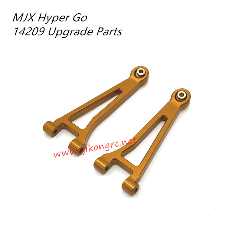 MJX Hyper Go 14209 Upgrade Parts Rear Upper Swing Arm gold