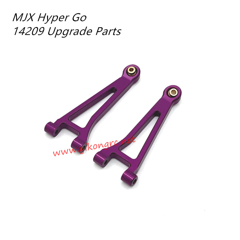 MJX Hyper Go 14209 Upgrade Parts Rear Upper Swing Arm purple