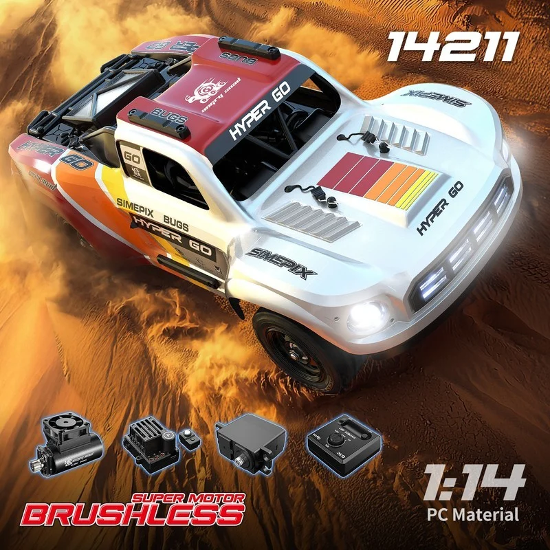 MJX Hyper Go 14211 1/14 Brushless Off-Road Short Truck RC Car