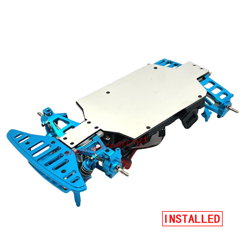 MJX Hyper Go 14301 Upgarde Parts 304 Stainless Steel Mirror-Finished Base Plate bottom