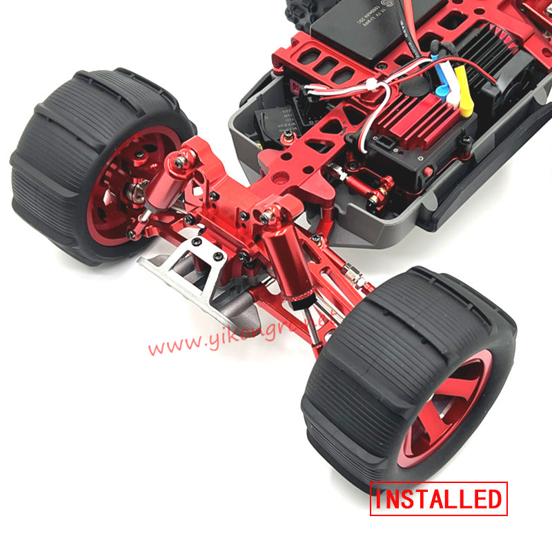 MJX Hyper Go 14301 Upgrade Parts Clamp-on Wheel installed