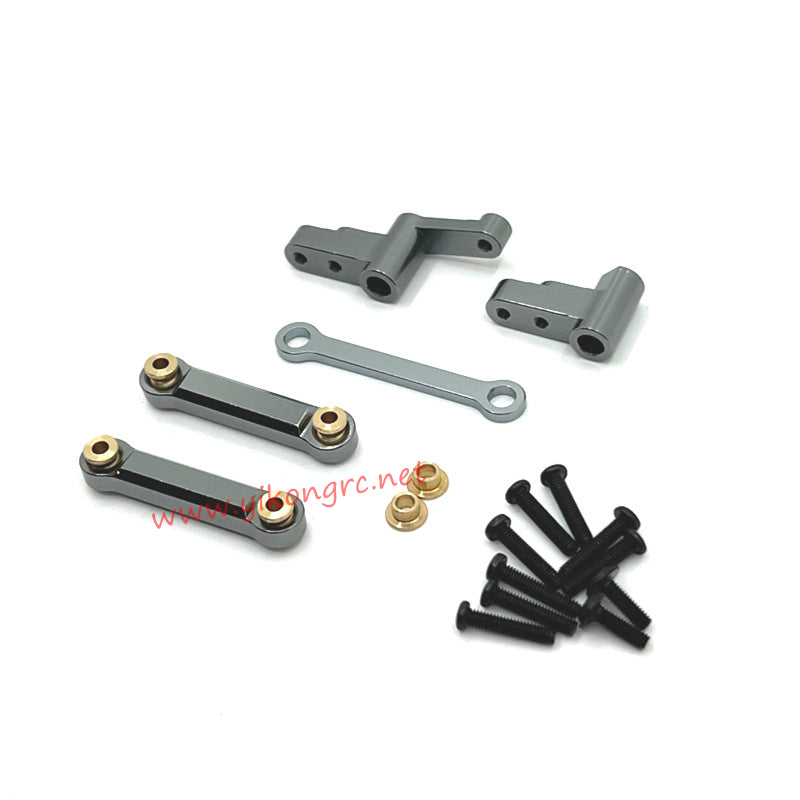 MJX Hyper Go 14301 Upgrade Parts Connect Rod and Steering Kit titanium