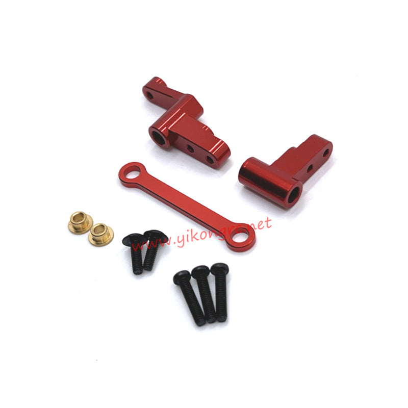 MJX Hyper Go 14301 Upgrade Parts Front Steering Component red