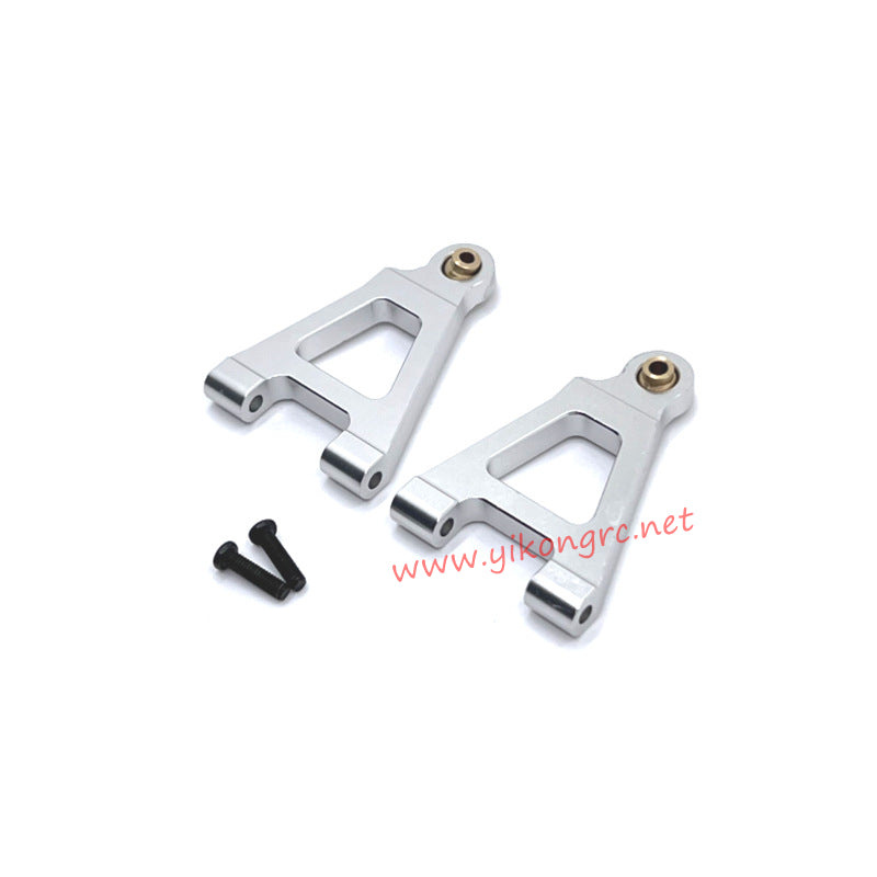 MJX Hyper Go 14301 Upgrade Parts Metal Front Lower Swing Arm silver