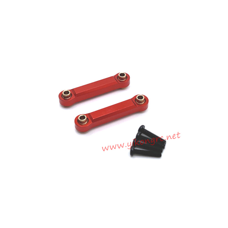 MJX Hyper Go 14301 Upgrade Parts Metal Front Steering Tie Rod RED