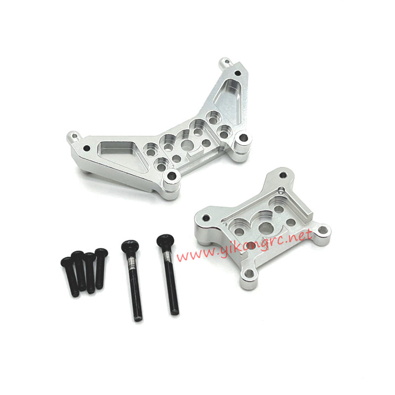 MJX Hyper Go 14301 Upgrade Parts Metal Front and Rear Shock Bracket silver