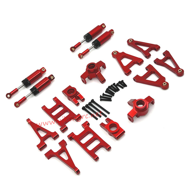 MJX Hyper Go 14301 Upgrade Parts Metal Parts list and Shock red
