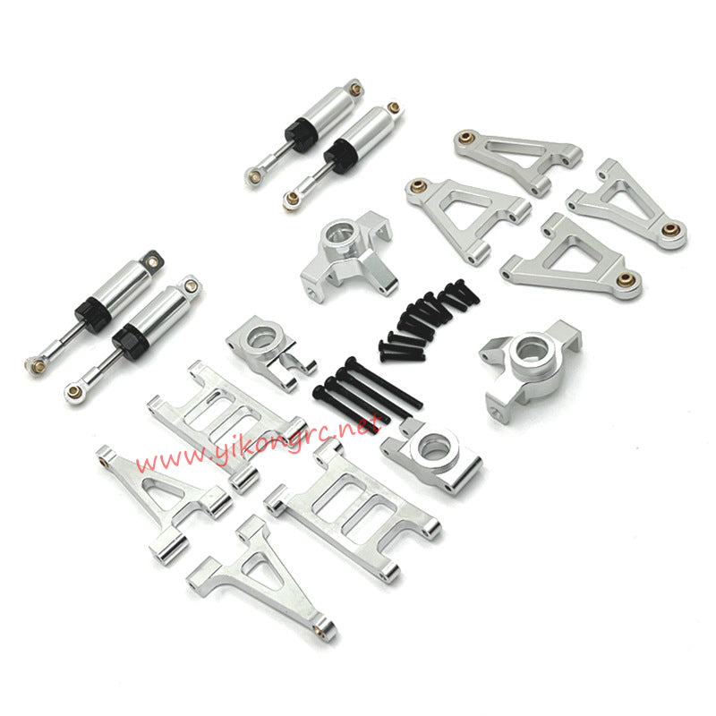 MJX Hyper Go 14301 Upgrade Parts Metal Parts list and Shock silver
