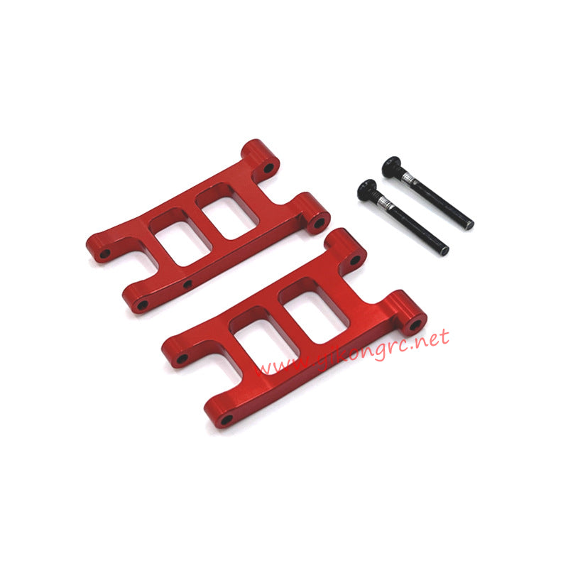 MJX Hyper Go 14301 Upgrade Parts Metal Rear Lower Swing Arm red