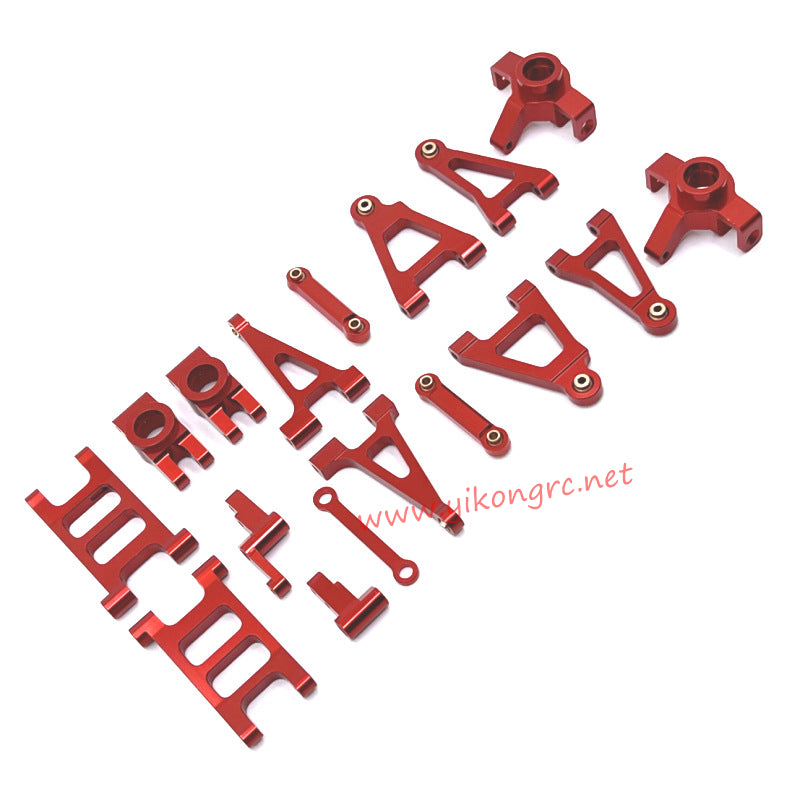 MJX Hyper Go 14301 Upgrade Parts Metal Self-Assembly Kit red