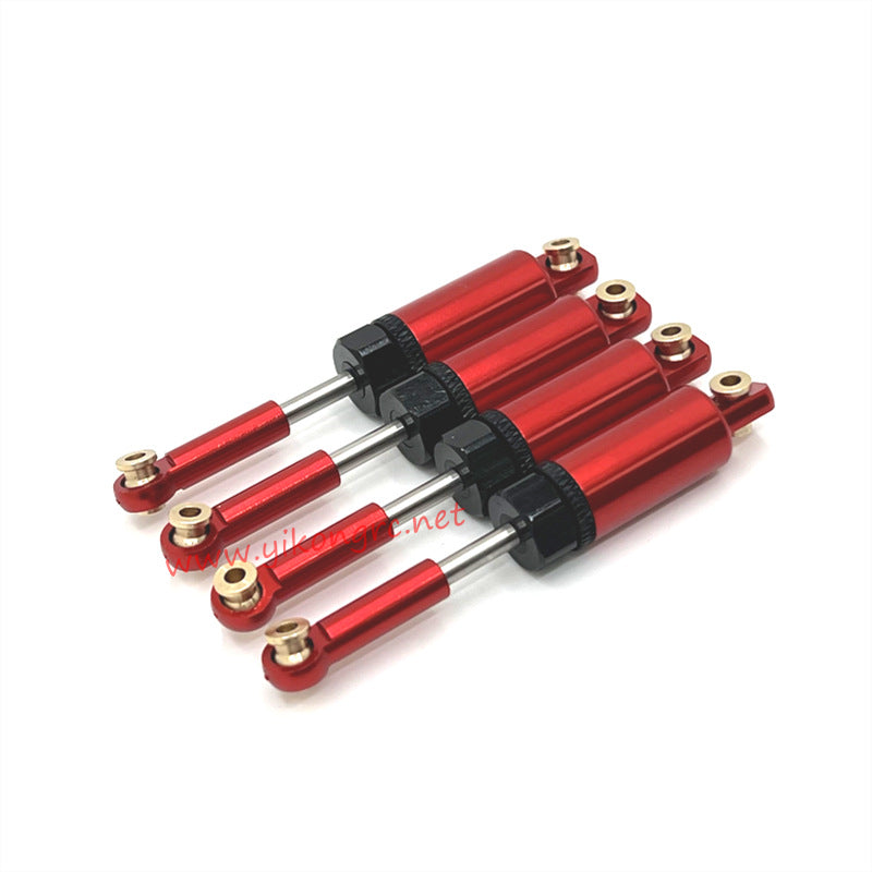 MJX Hyper Go 14301 Upgrade Parts Metal Shock Hydraulics red