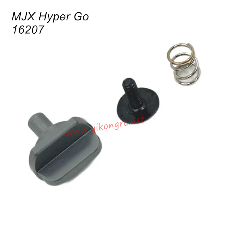 MJX Hyper Go 16207 RC Car Upgrade Parts Battery Fixing Switch titanium