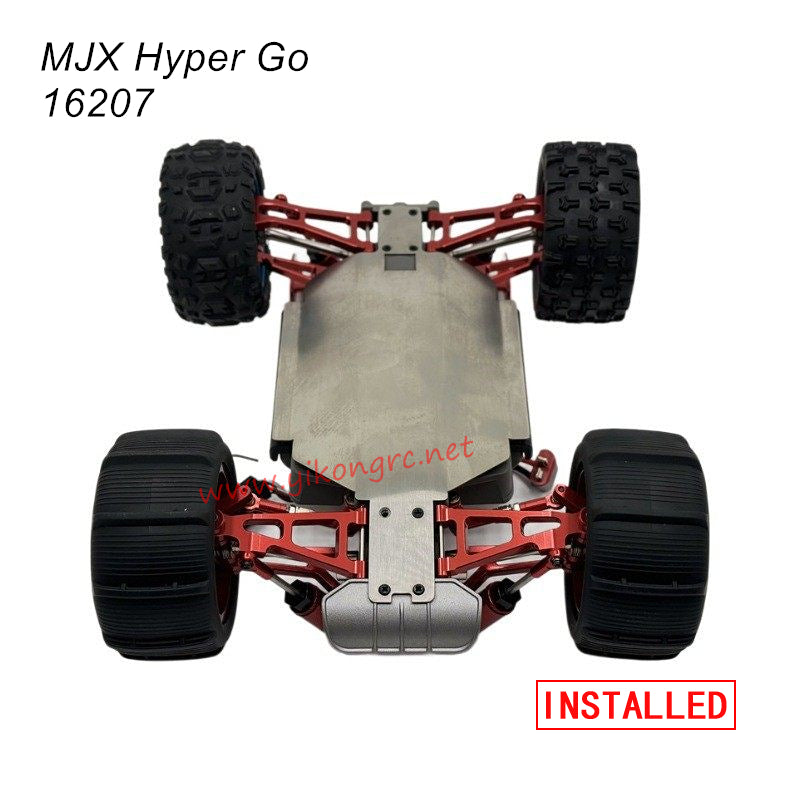 MJX Hyper Go 16207 RC Car Upgrade Parts Chassis Guard bottom front
