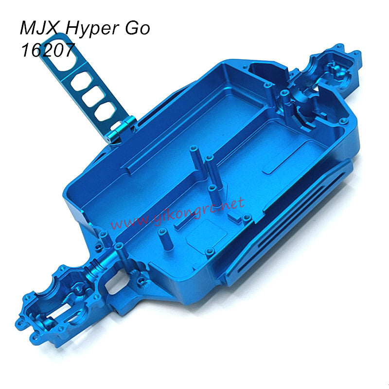 MJX Hyper Go 16207 RC Car Upgrade Parts Chassis blue