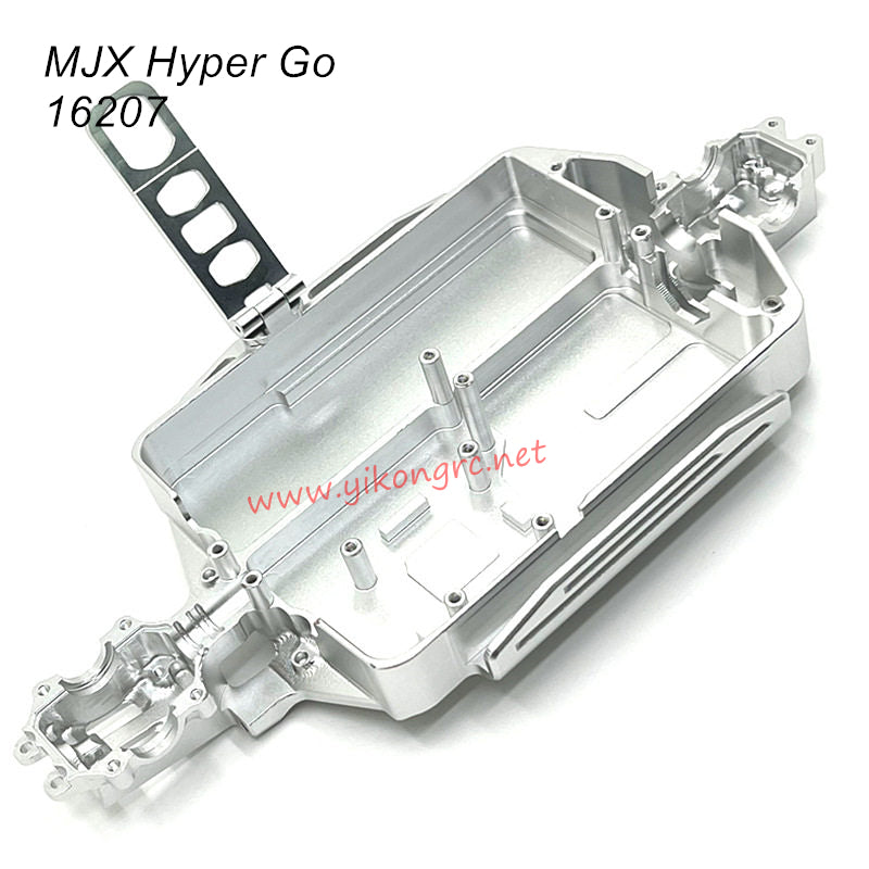 MJX Hyper Go 16207 RC Car Upgrade Parts Chassis silver