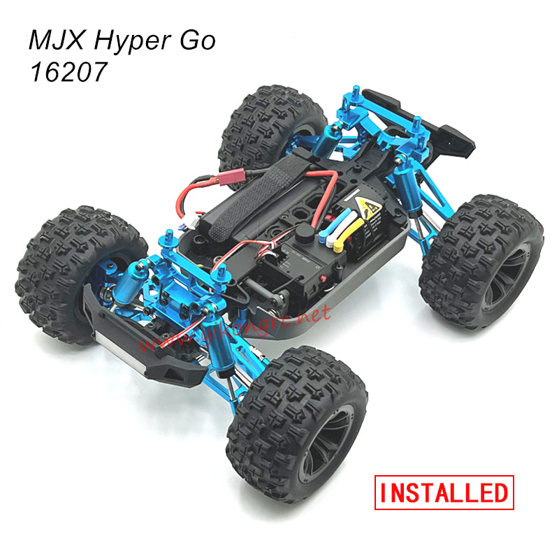 MJX Hyper Go 16207 RC Car Upgrade Parts Differential Cup installed 2
