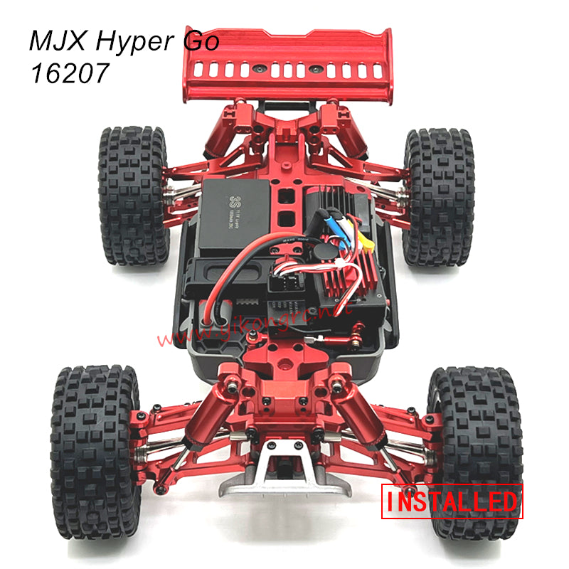 MJX Hyper Go 16207 RC Car Upgrade Parts Front Gearbox Cover top