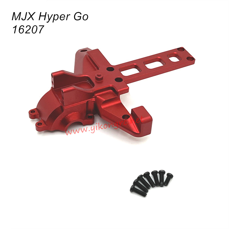 MJX Hyper Go 16207 RC Car Upgrade Parts Rear Gearbox Cover red