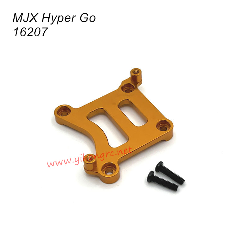 MJX Hyper Go 16207 RC Car Upgrade Parts Servo Mount gold