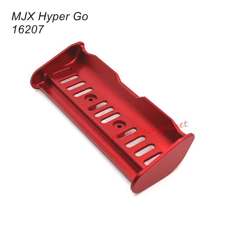 MJX Hyper Go 16207 RC Car Upgrade Parts Tail Wing RED
