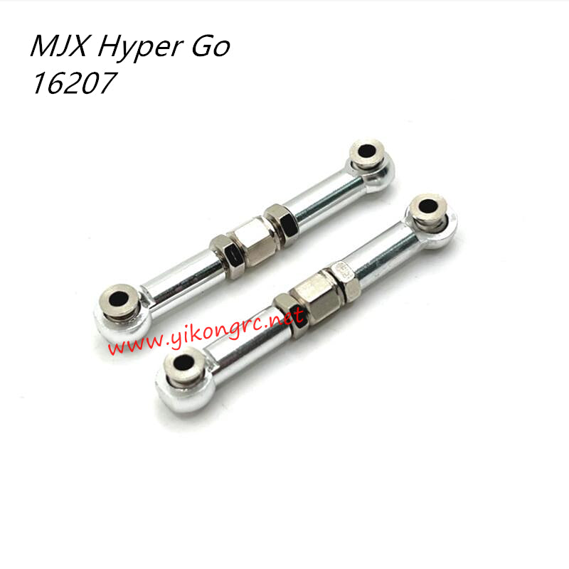 MJX Hyper Go 16207 Upgrade Parts Conenct Rods silver