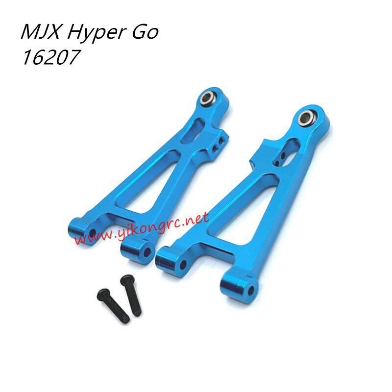 MJX Hyper Go 16207 Upgrade Parts Front Lower Swing Arm blue