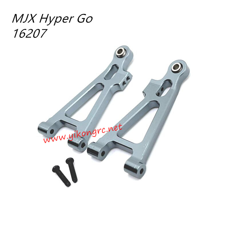 MJX Hyper Go 16207 Upgrade Parts Front Lower Swing Arm titanium
