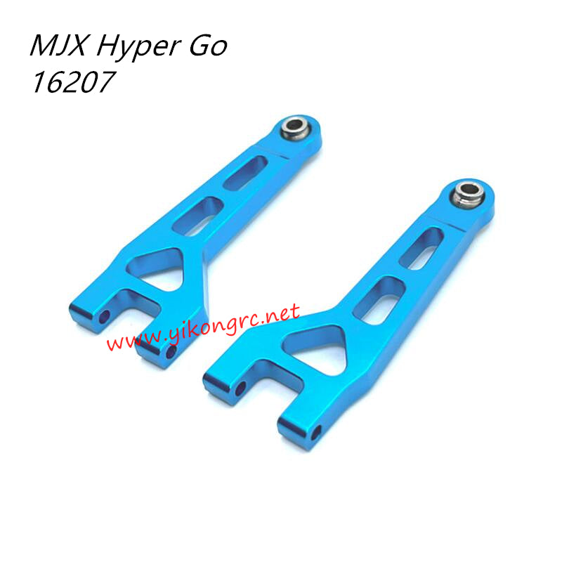 MJX Hyper Go 16207 Upgrade Parts Front Upper Swing Arm blue