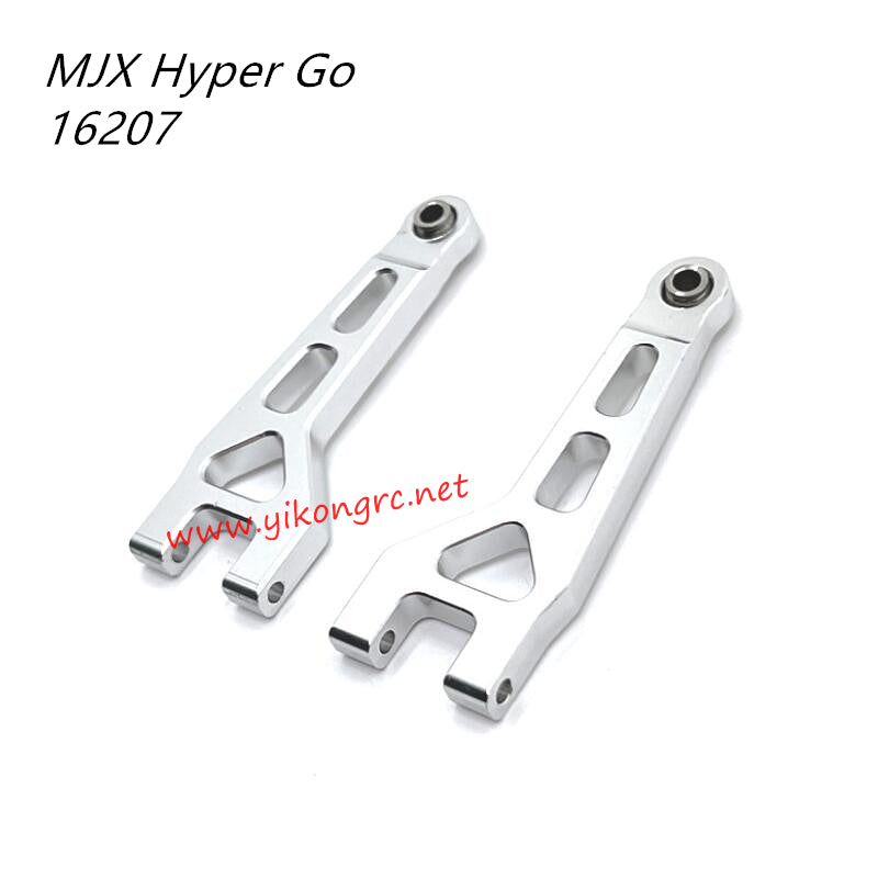 MJX Hyper Go 16207 Upgrade Parts Front Upper Swing Arm silver