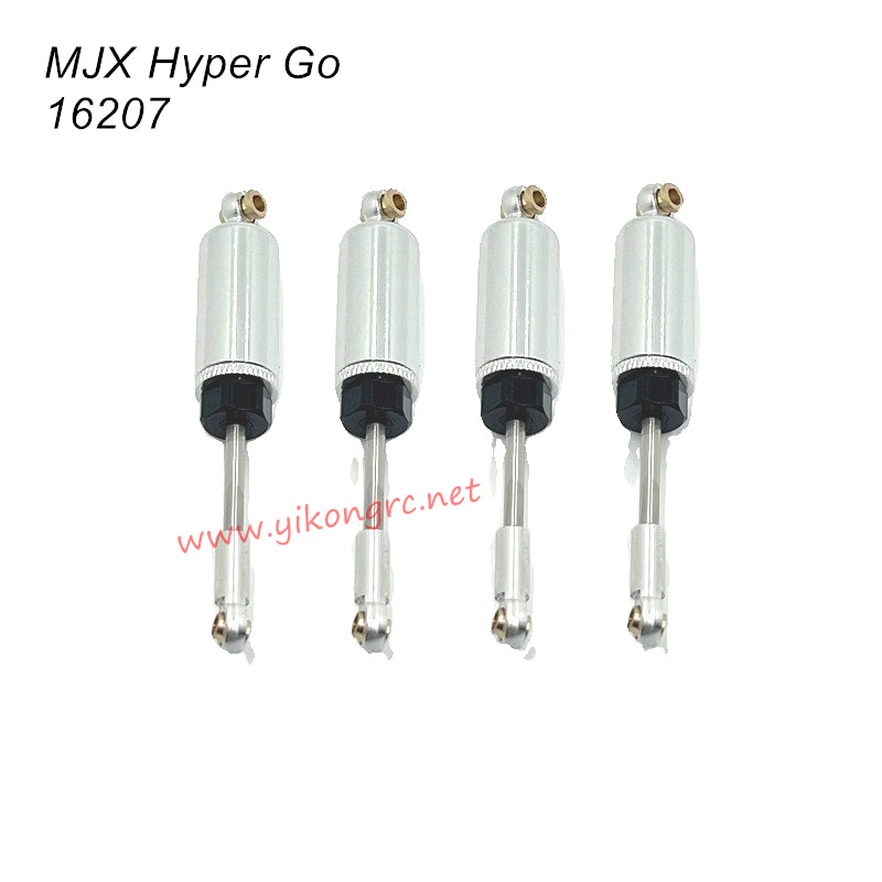 MJX Hyper Go 16207 Upgrade Parts Hydraulic Shock Absorber silver