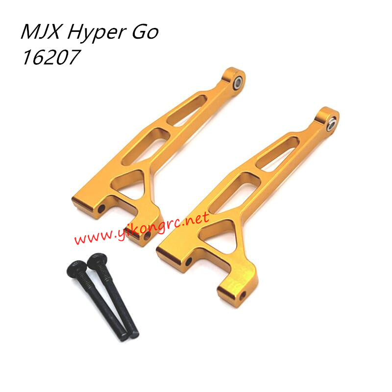 MJX Hyper Go 16207 Upgrade Parts Rear Upper Swing Arm gold