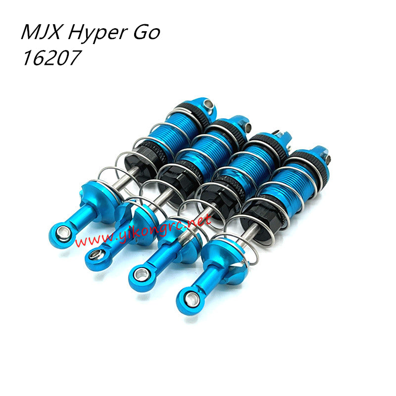MJX Hyper Go 16207 Upgrade Parts Shock Absorbers blue