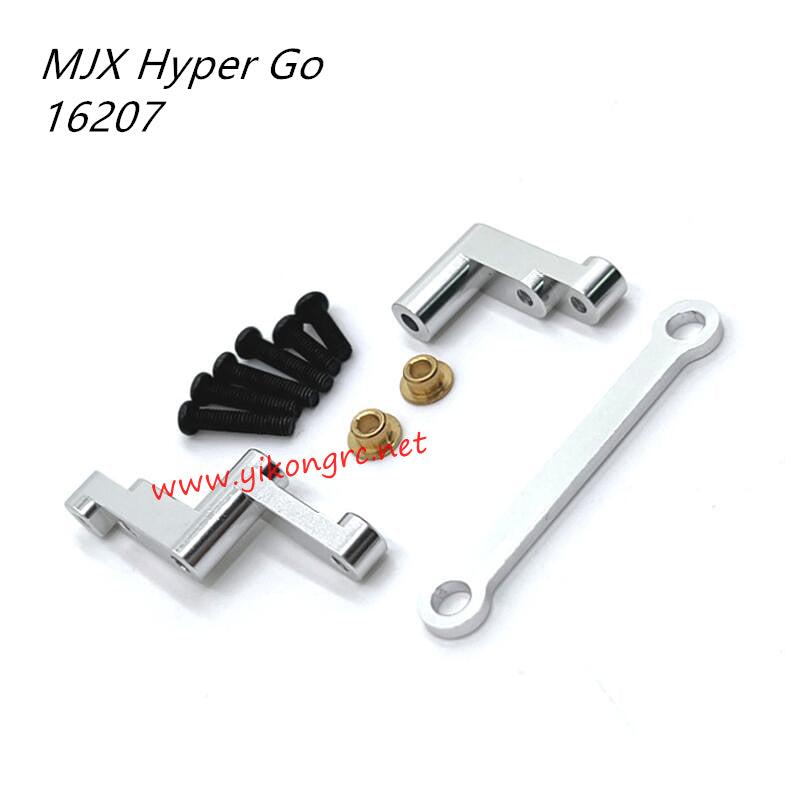 MJX Hyper Go 16207 Upgrade Parts Steering Component silver