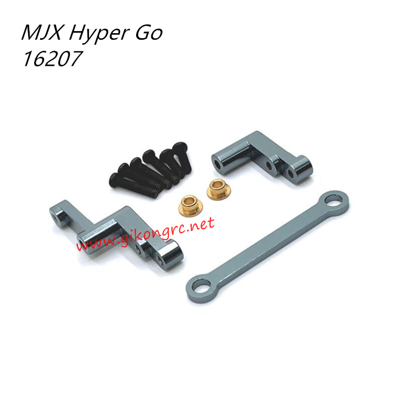 MJX Hyper Go 16207 Upgrade Parts Steering Component titanium