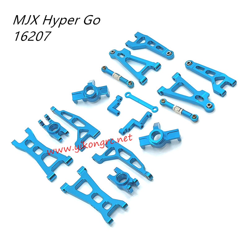 MJX Hyper Go 16207 Upgrades Metal Kit blue