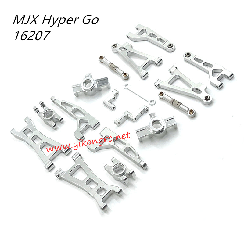 MJX Hyper Go 16207 Upgrades Metal Kit silver