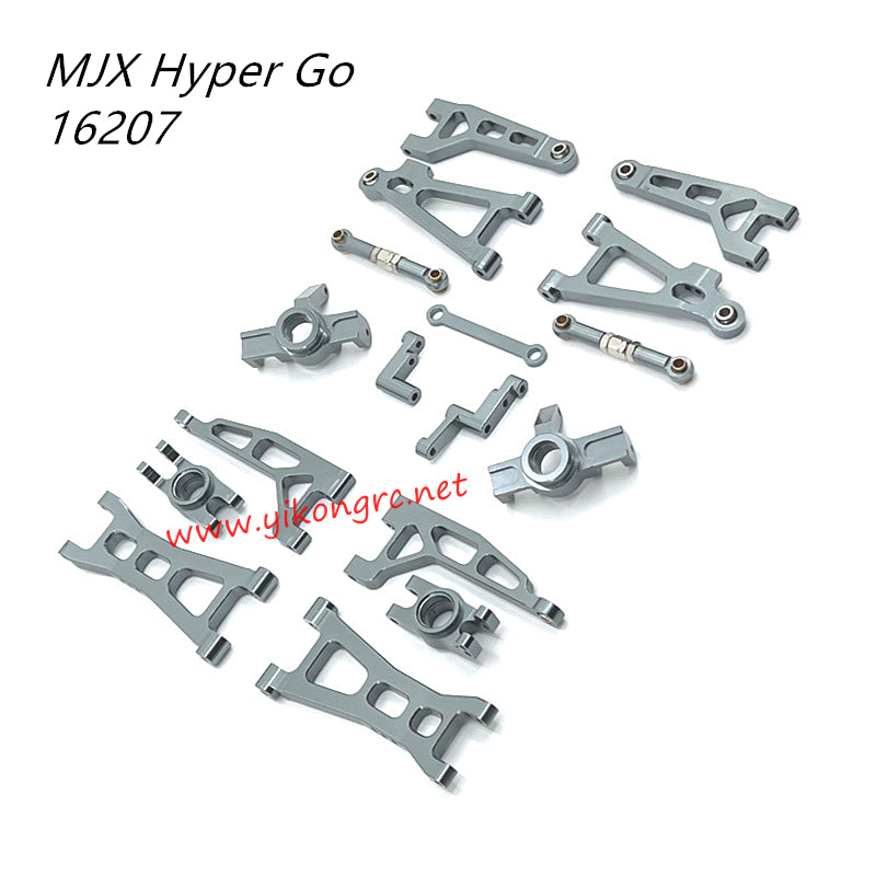 MJX Hyper Go 16207 Upgrades Metal Kit titanium